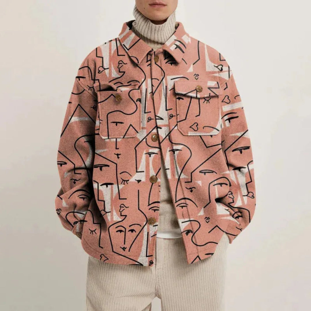 Jim Creative Printed Jacket