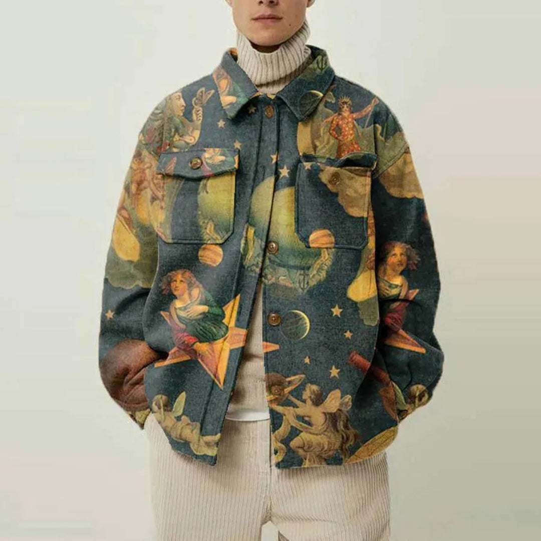 Jim Creative Printed Jacket