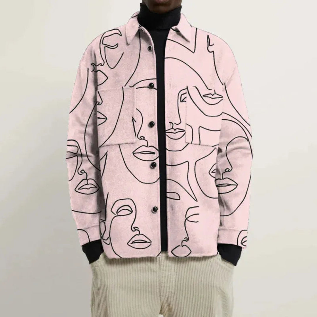 Jim Creative Printed Jacket
