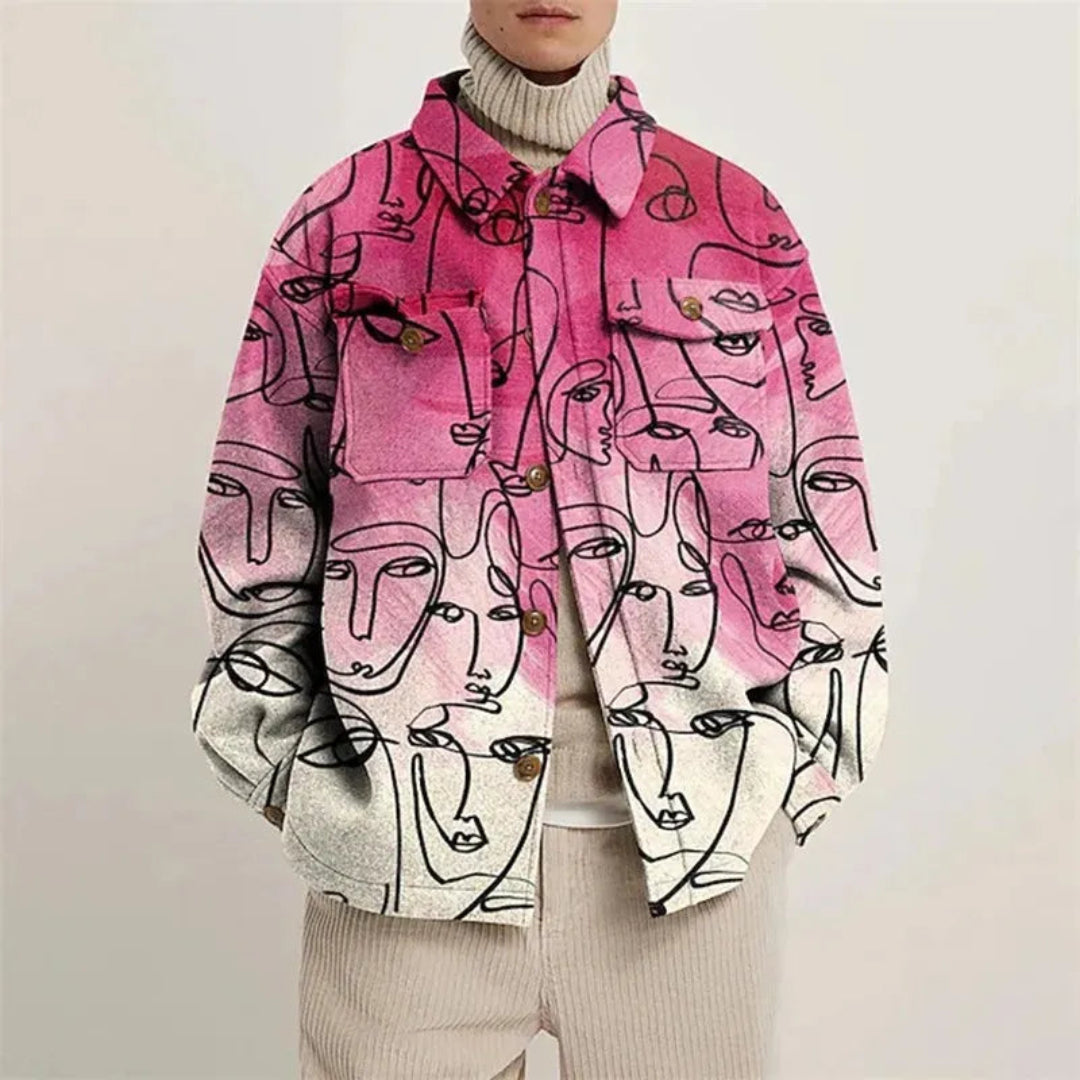 Jim Creative Printed Jacket