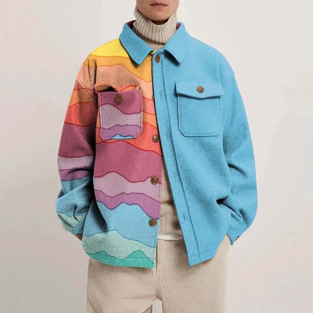Jim Creative Printed Jacket