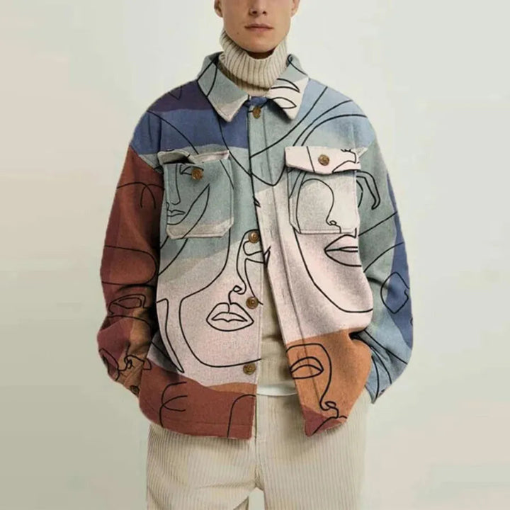 Jim Creative Printed Jacket