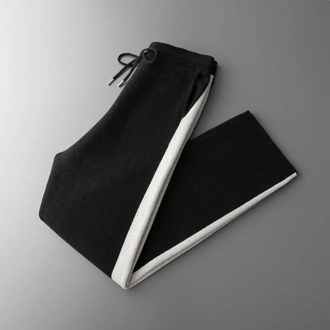 Jorge Contrast Side Panel Merino Pants