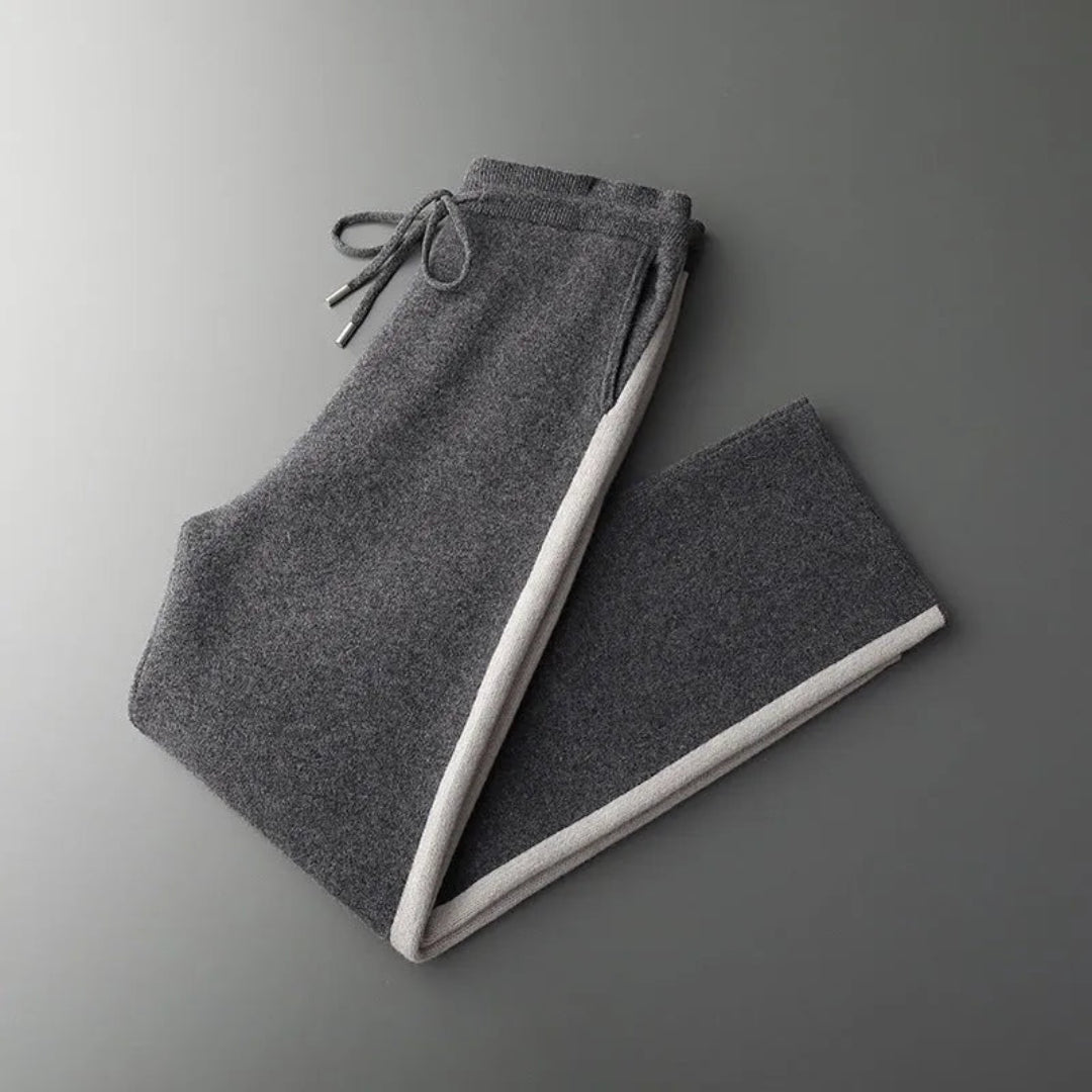 Jorge Contrast Side Panel Merino Pants