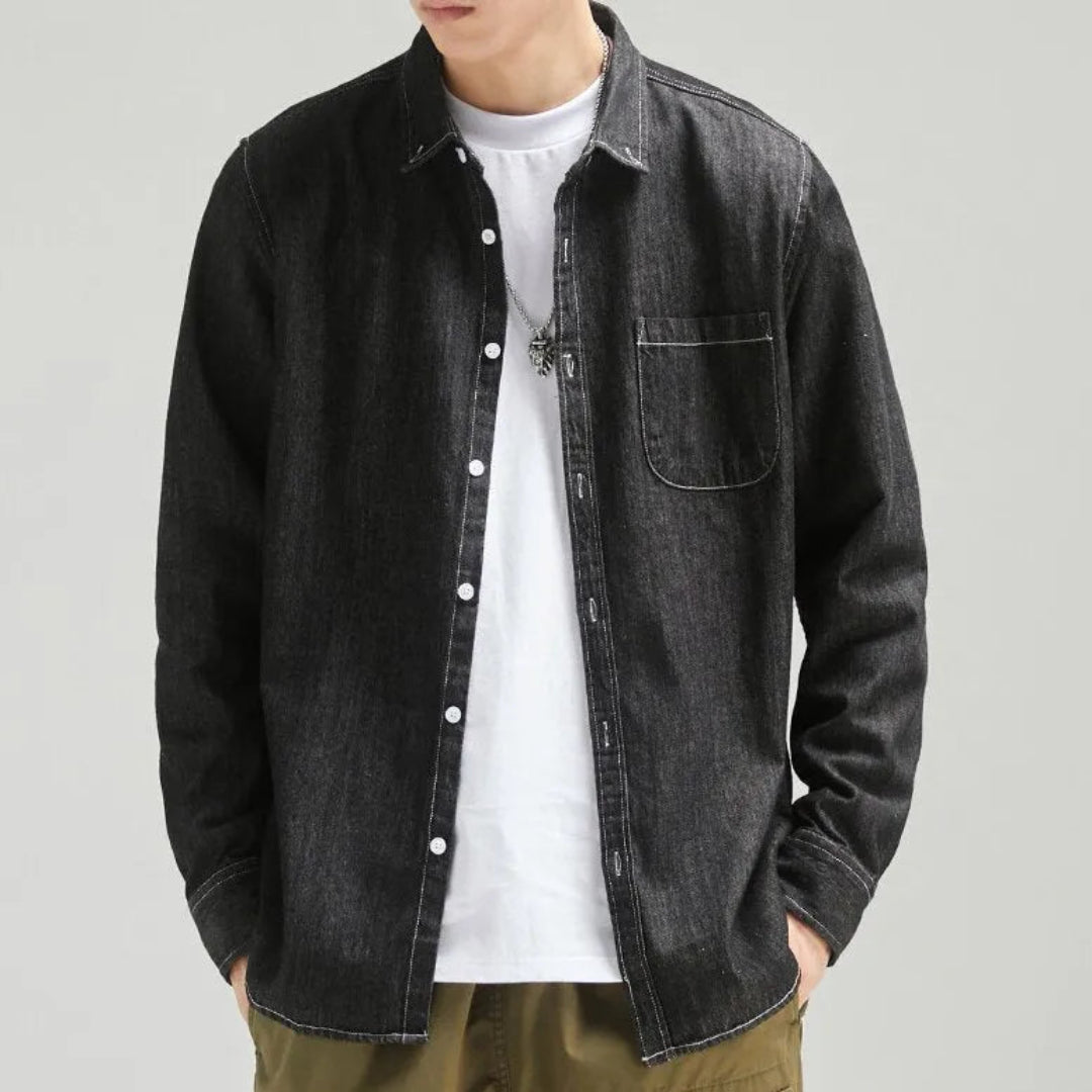 Josh Classic Cotton Denim Shirt