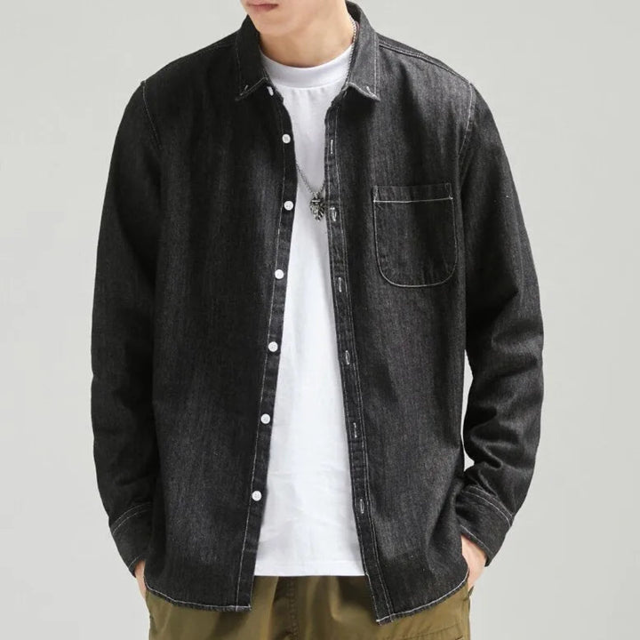 Josh Classic Cotton Denim Shirt