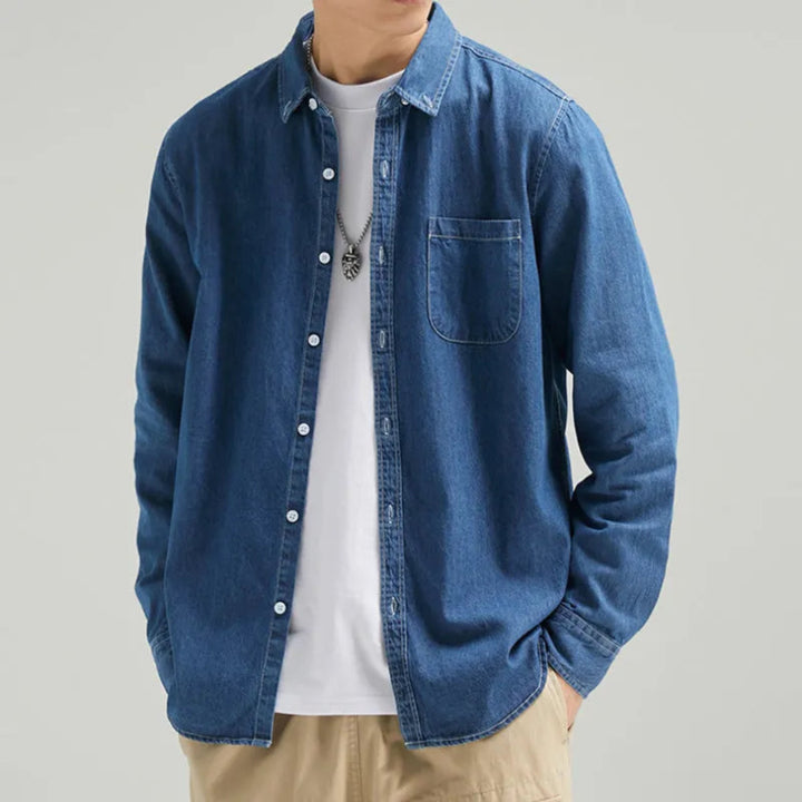 Josh Classic Cotton Denim Shirt
