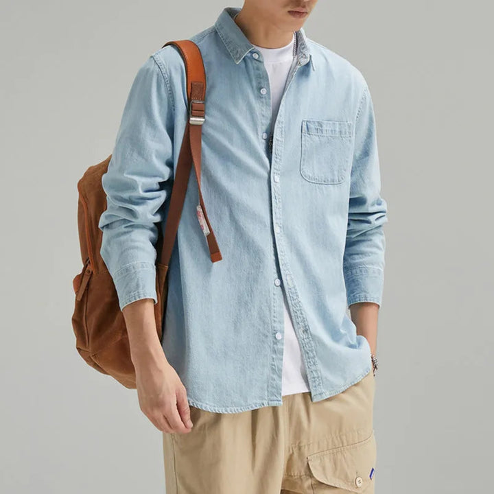 Josh Classic Cotton Denim Shirt