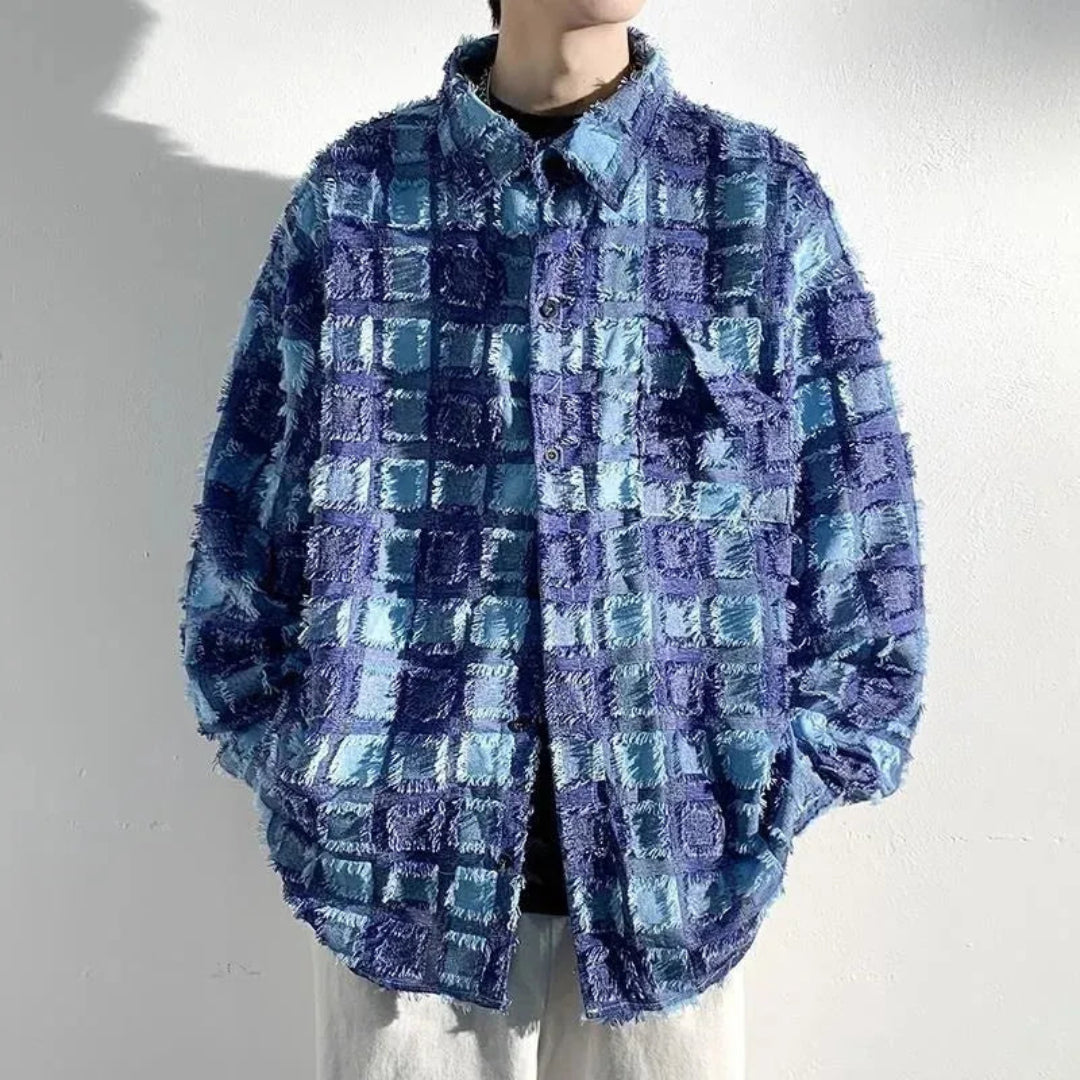 Ken Checkered Button-Up Shirt