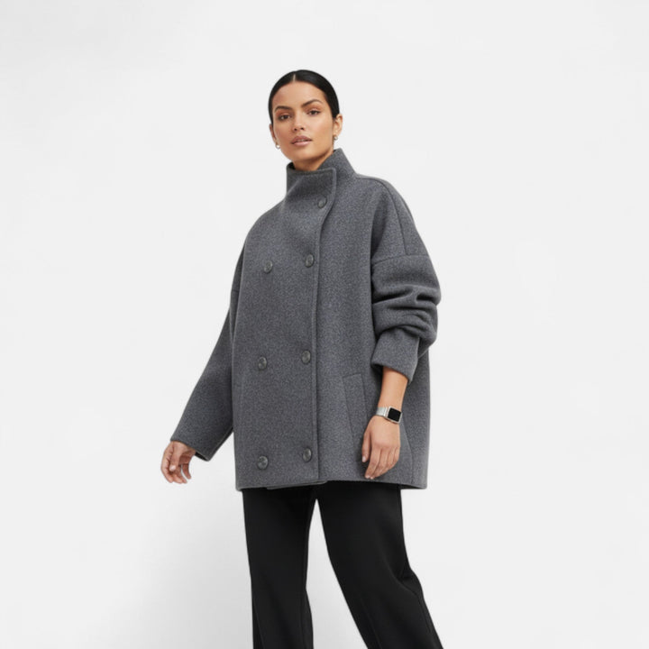 Kylie High Collar Coat