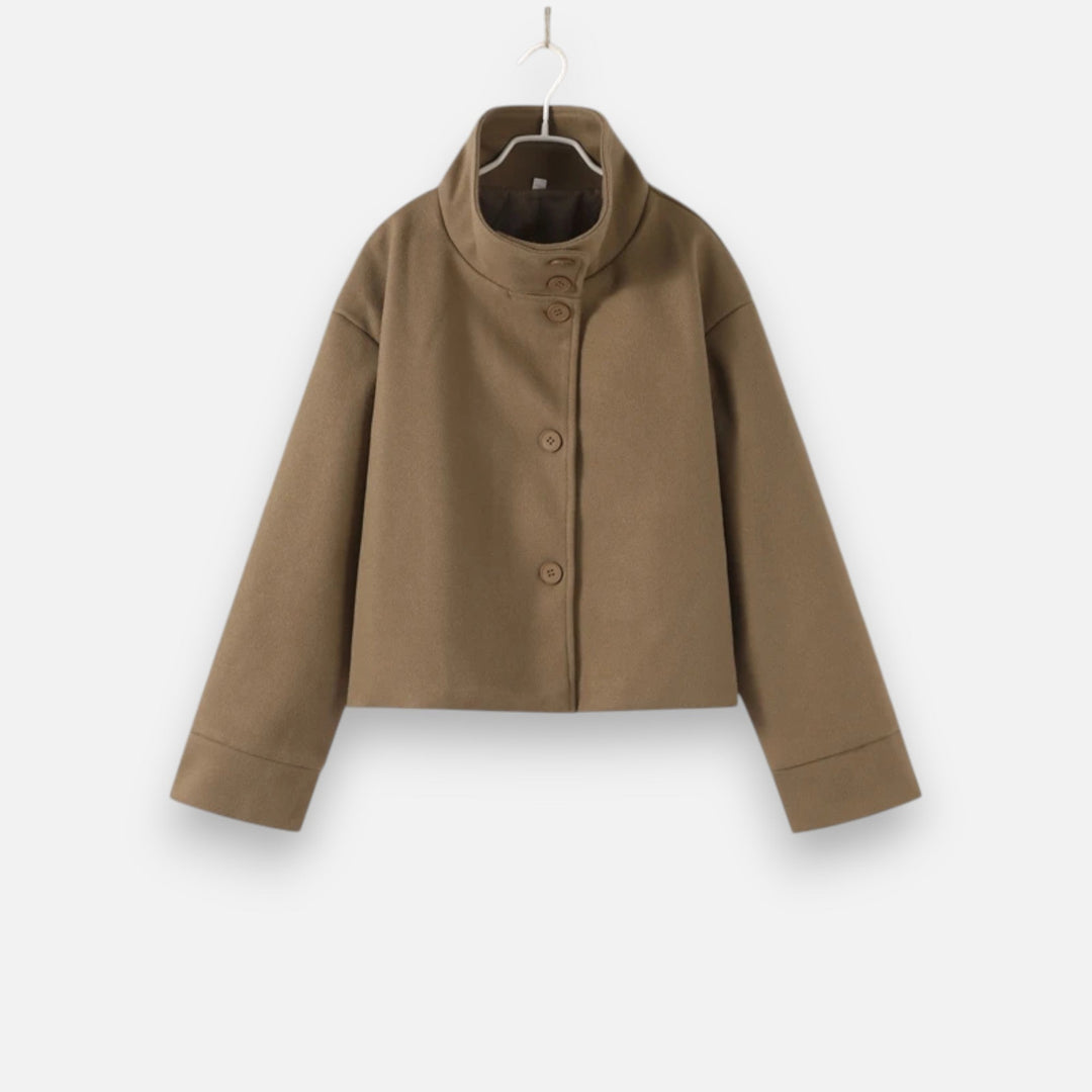 Kylie High Collar Coat