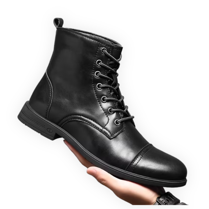 LS | Baron Classic Leather Combat Boots