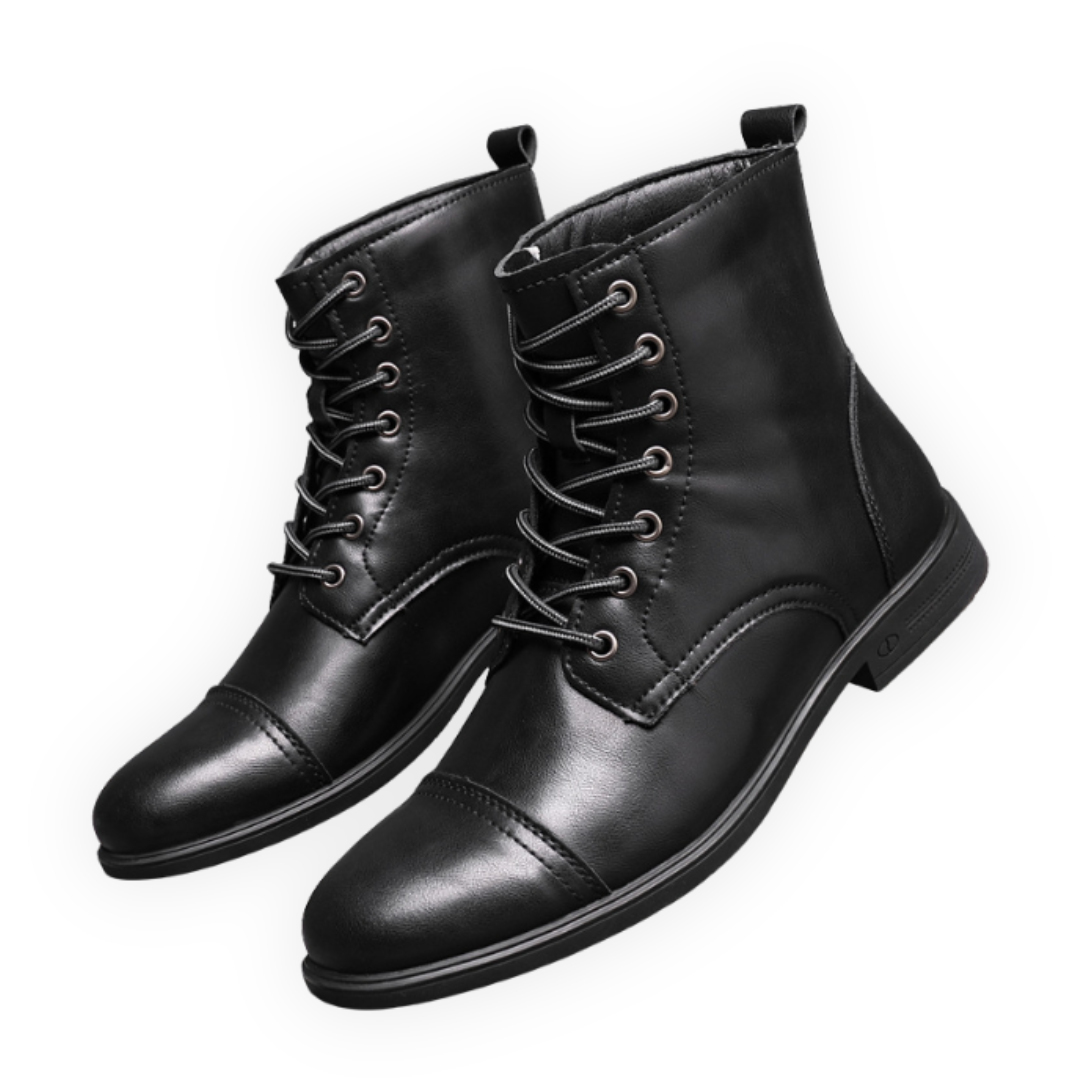 LS | Baron Classic Leather Combat Boots