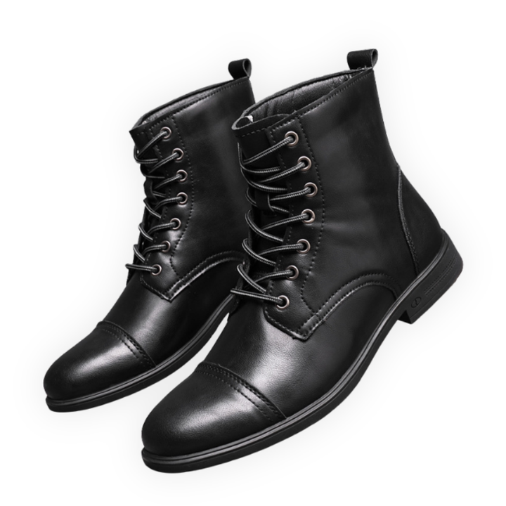 LS | Baron Classic Leather Combat Boots