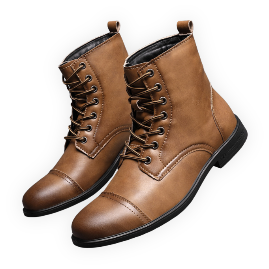 LS | Baron Classic Leather Combat Boots