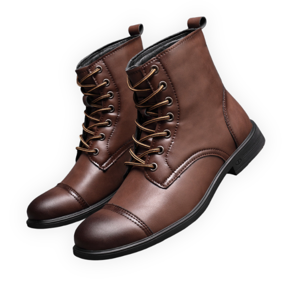 LS | Baron Classic Leather Combat Boots