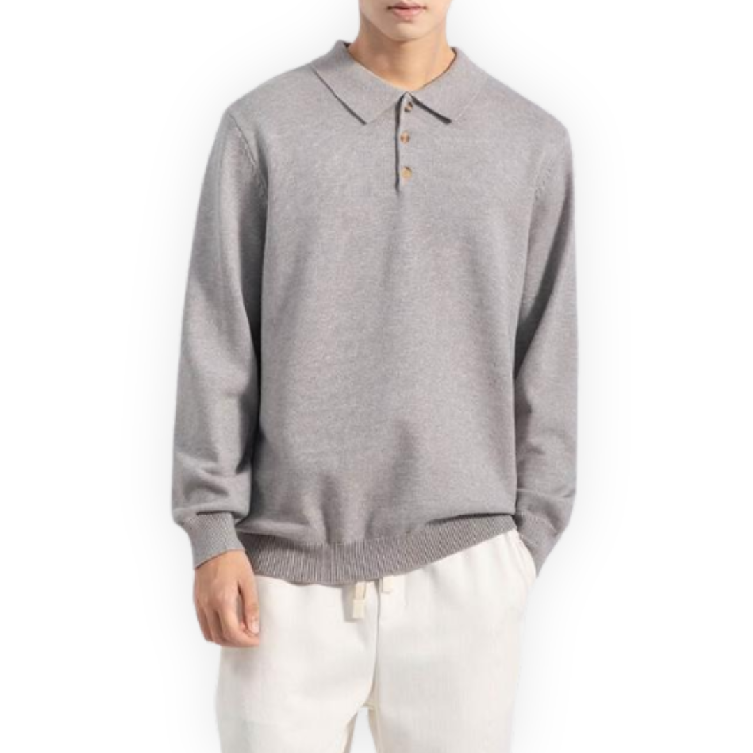LS | Benjamin Polo Sweater