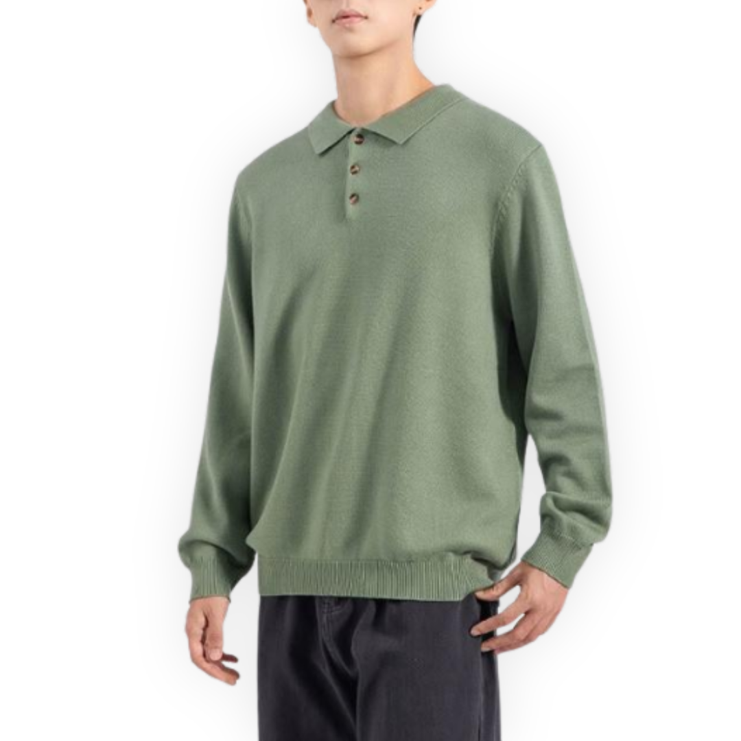 LS | Benjamin Polo Sweater