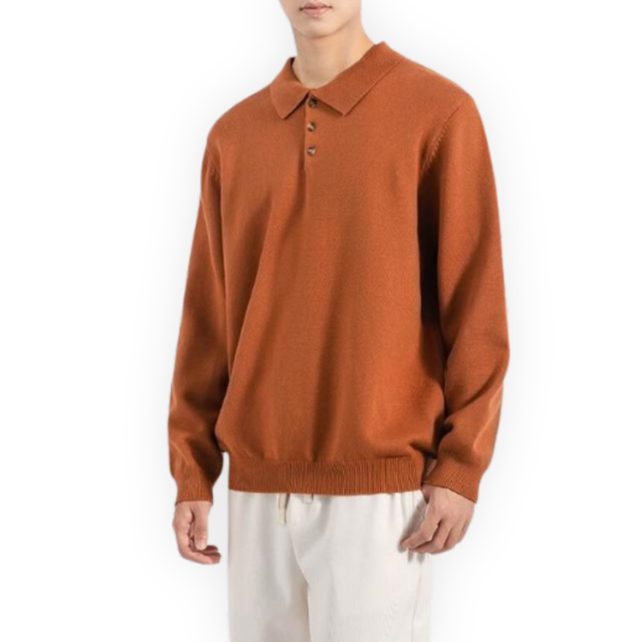 LS | Benjamin Polo Sweater