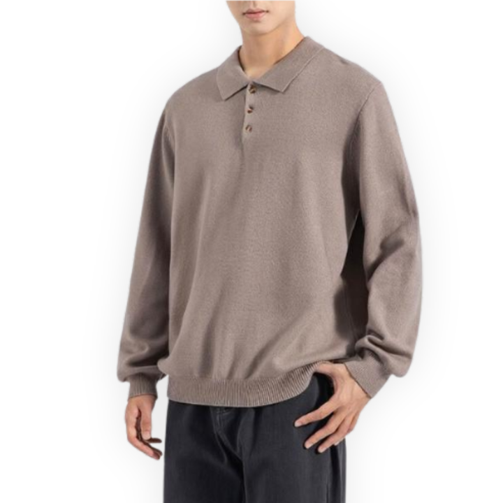 LS | Benjamin Polo Sweater