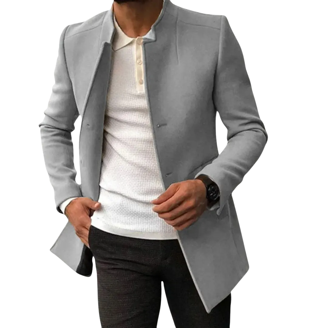 LS | Carlos Modern Classic Tailored Coat Lion Style
