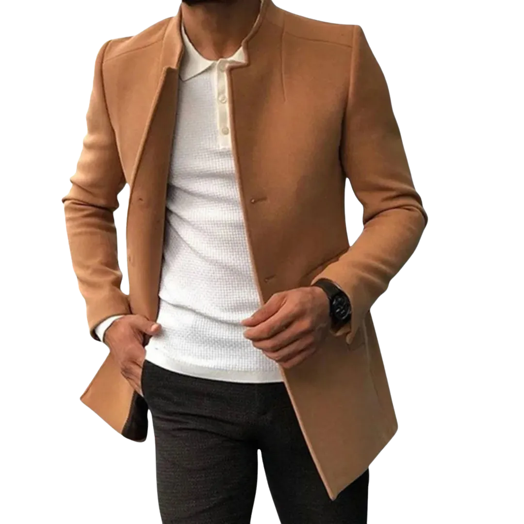 LS | Carlos Modern Classic Tailored Coat Lion Style