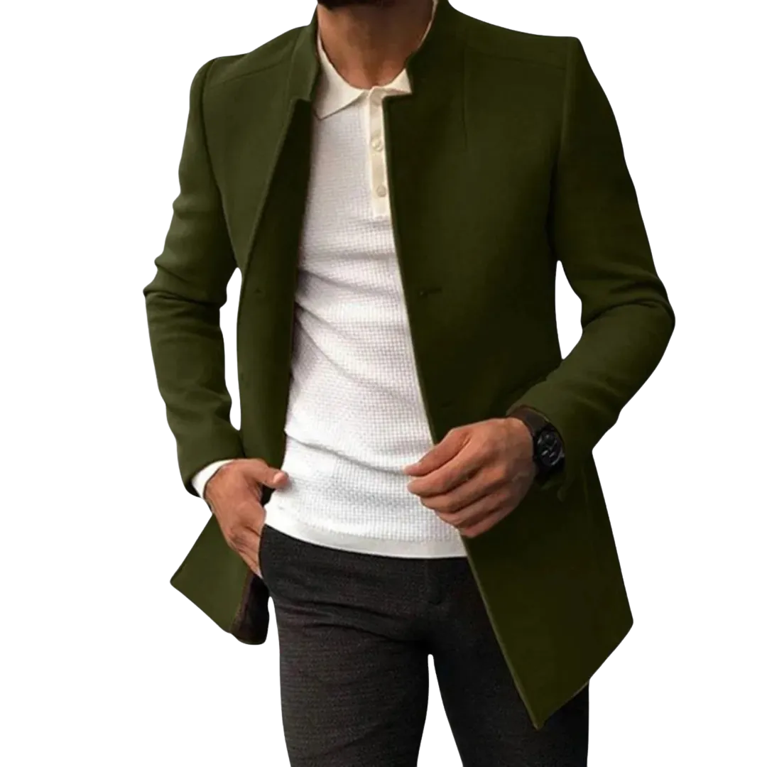 LS | Carlos Modern Classic Tailored Coat Lion Style