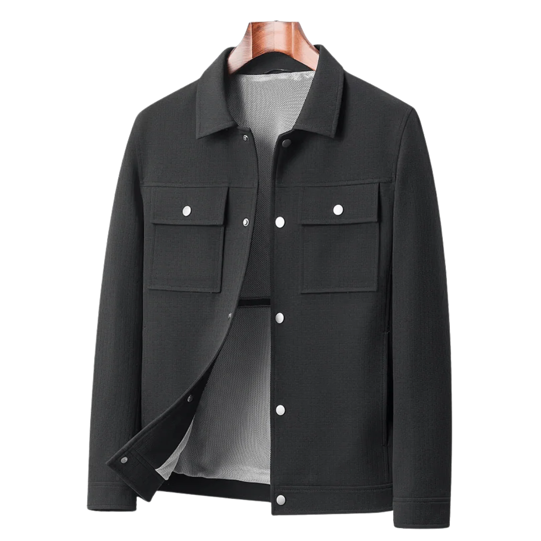 LS | Elliot Men's Vintage Textured Knit Jacket