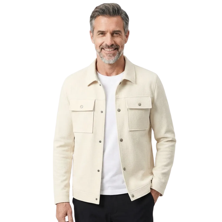 LS | Elliot Men's Vintage Textured Knit Jacket