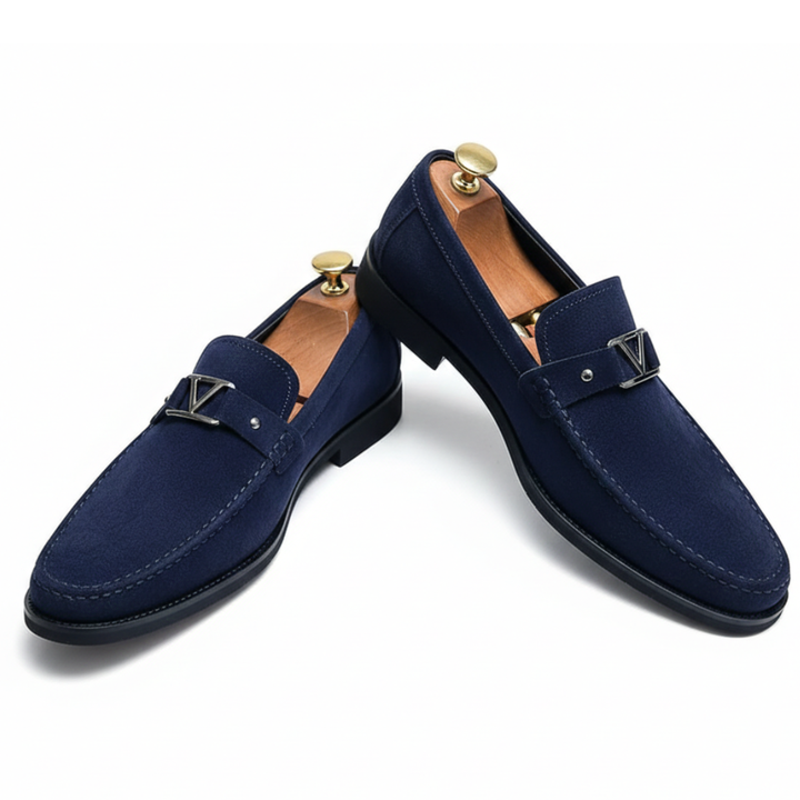 LS | Ethan Classic Elegant Slip-On Loafers Lion Style