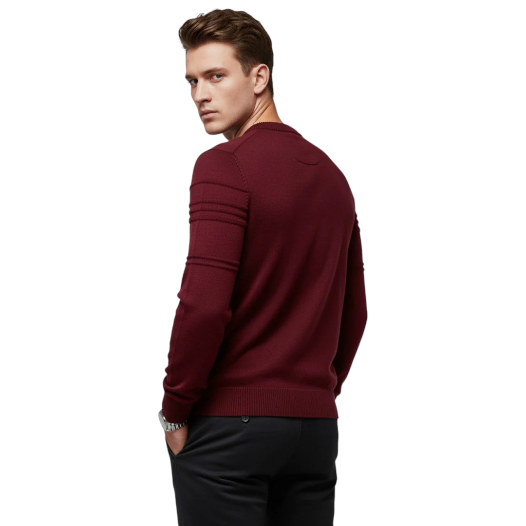 LS | Evan Linear Ribbed Sweater Lion Style