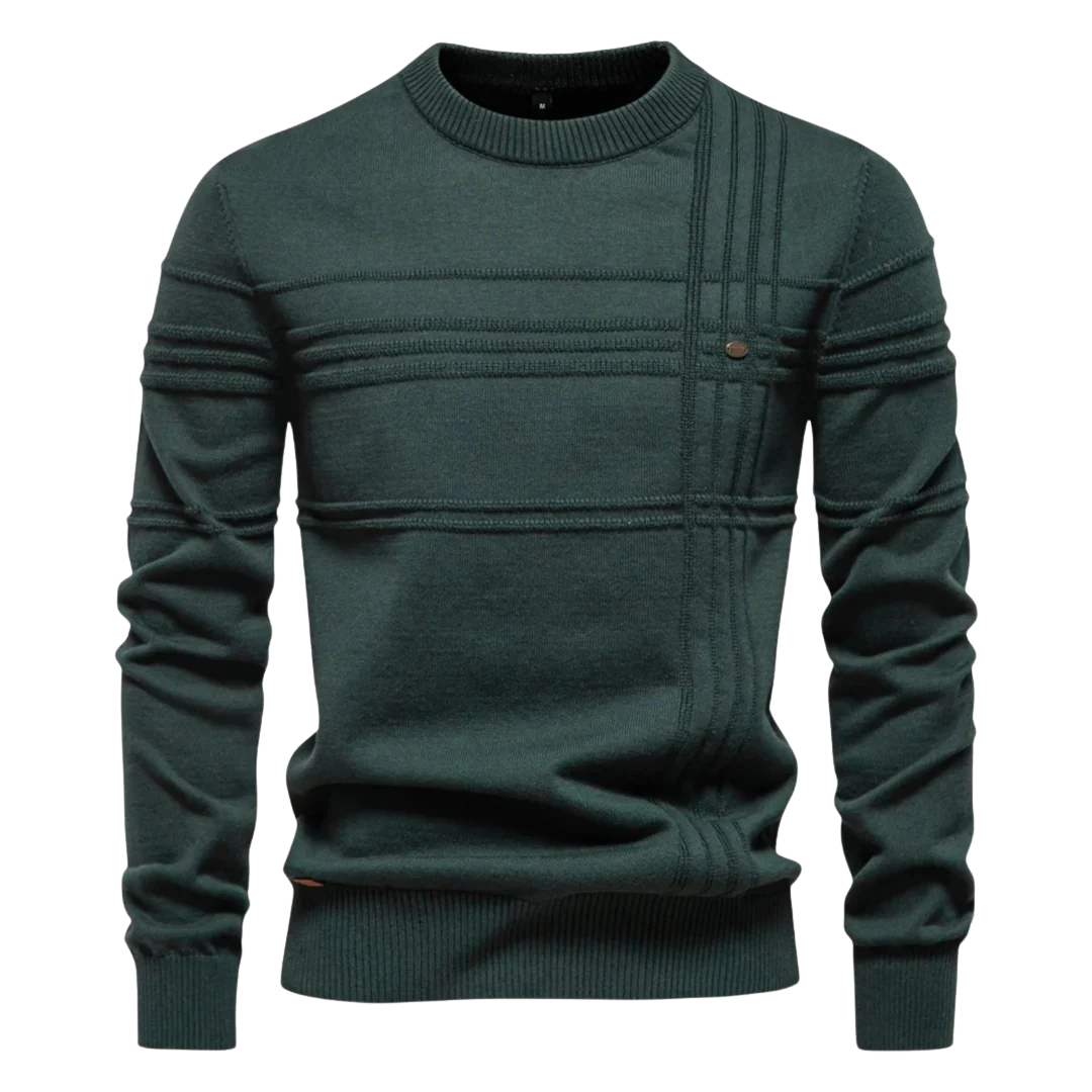LS | Evan Linear Ribbed Sweater Lion Style