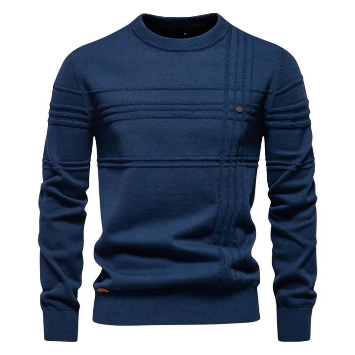 LS | Evan Linear Ribbed Sweater Lion Style