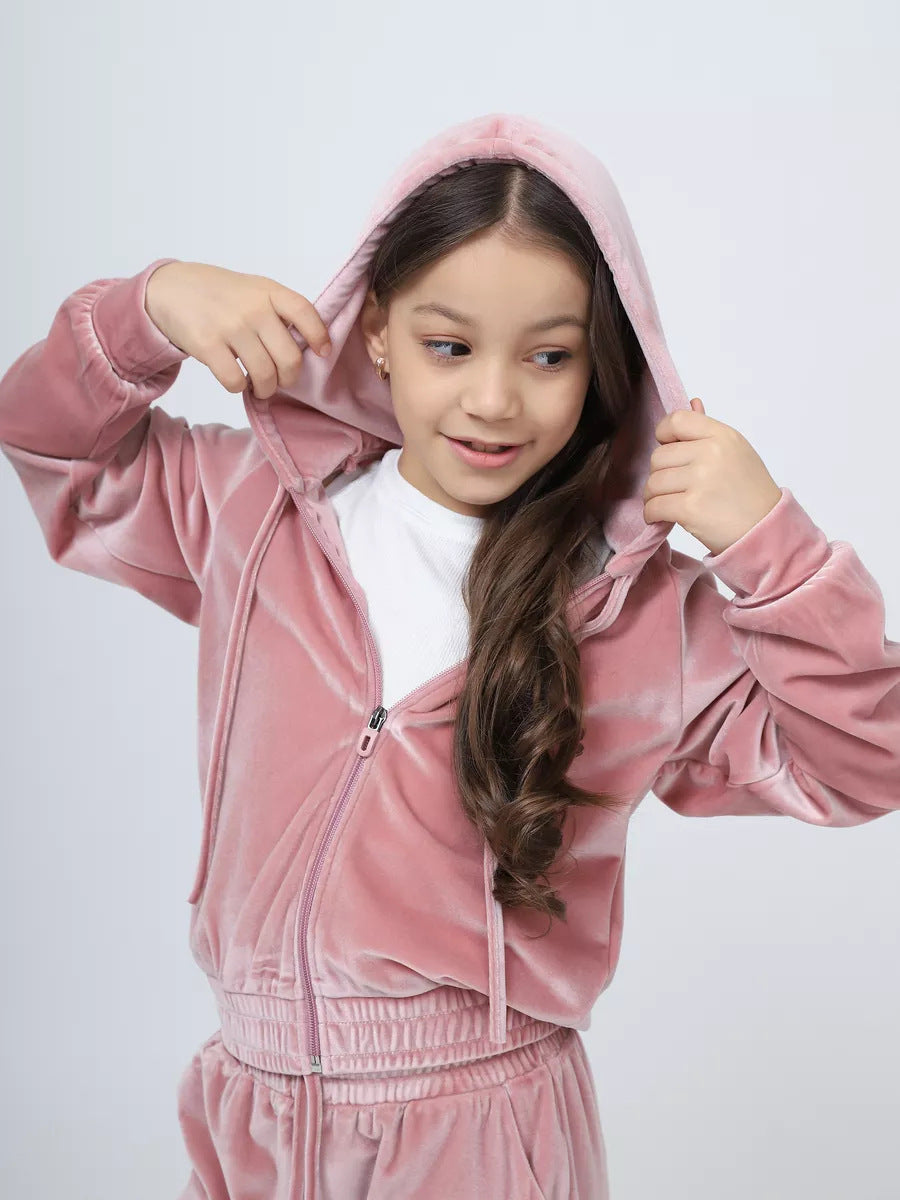 LS | Girls Casual Lounge Set Lion Style