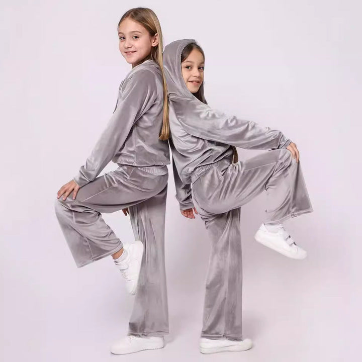 LS | Girls Casual Lounge Set Lion Style