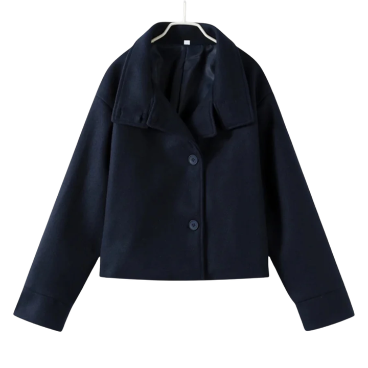 LS | Kylie High Collar Coat