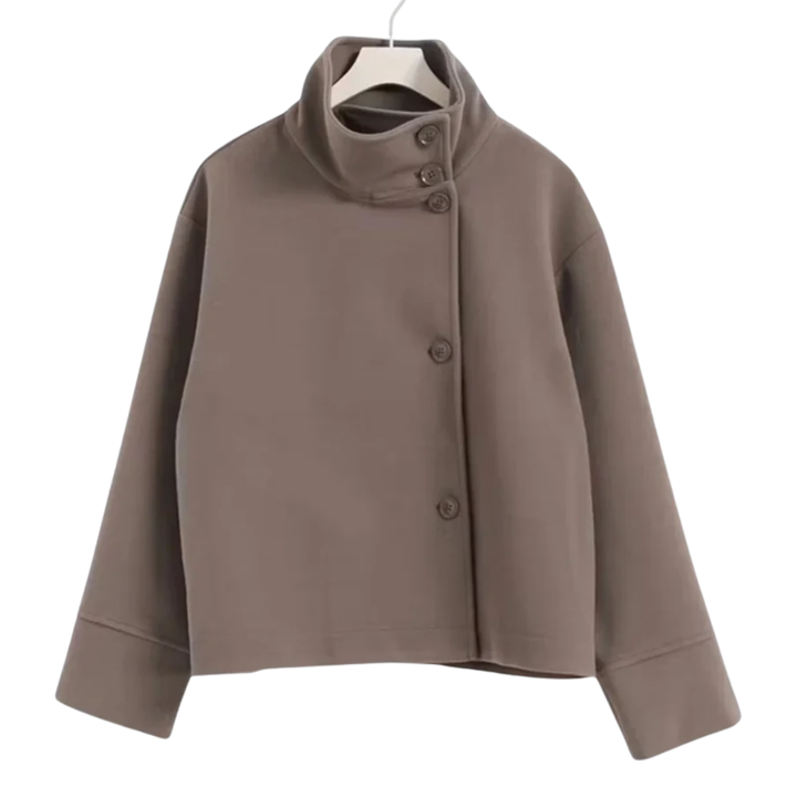 LS | Kylie High Collar Coat