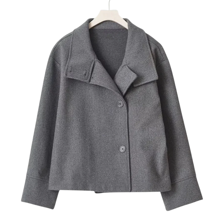 LS | Kylie High Collar Coat