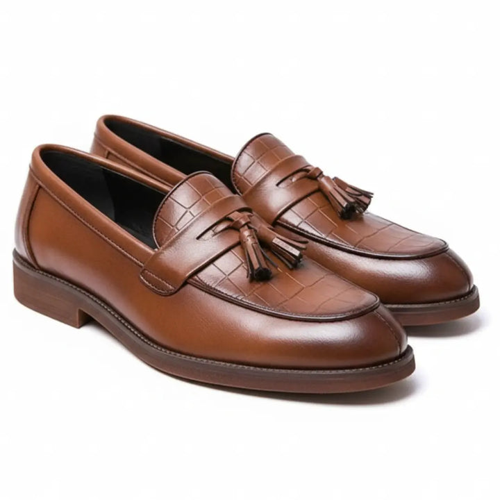 LS | Leandro Luxe Tassel Loafers Lion Style