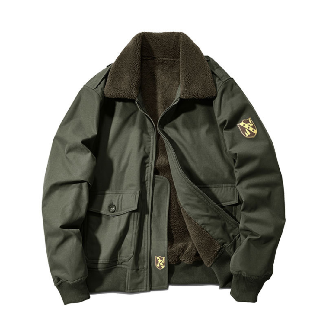 LS | Marc Fleece-Lined Suede Jacket