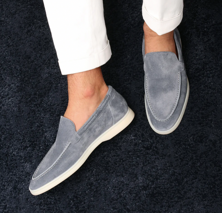 LS | Men Smart Casual Slip On Shoes Lion Style