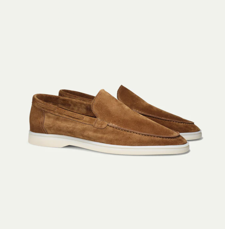 LS | Men Smart Casual Slip On Shoes Lion Style