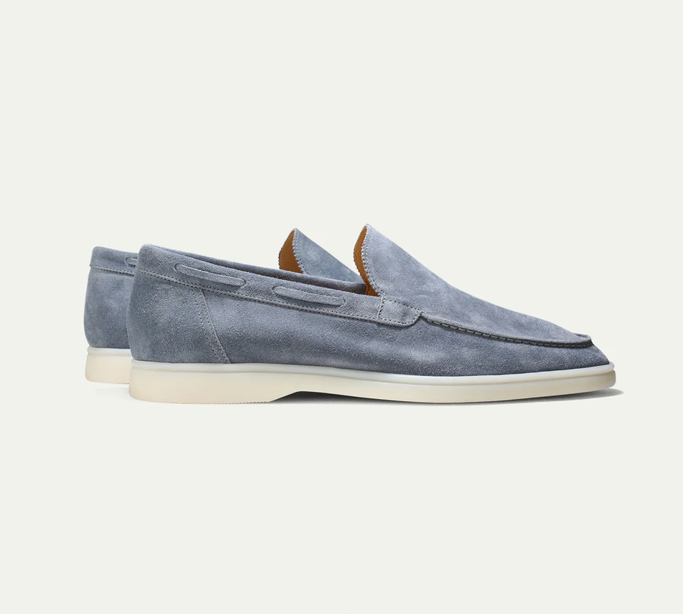 LS | Men Smart Casual Slip On Shoes Lion Style