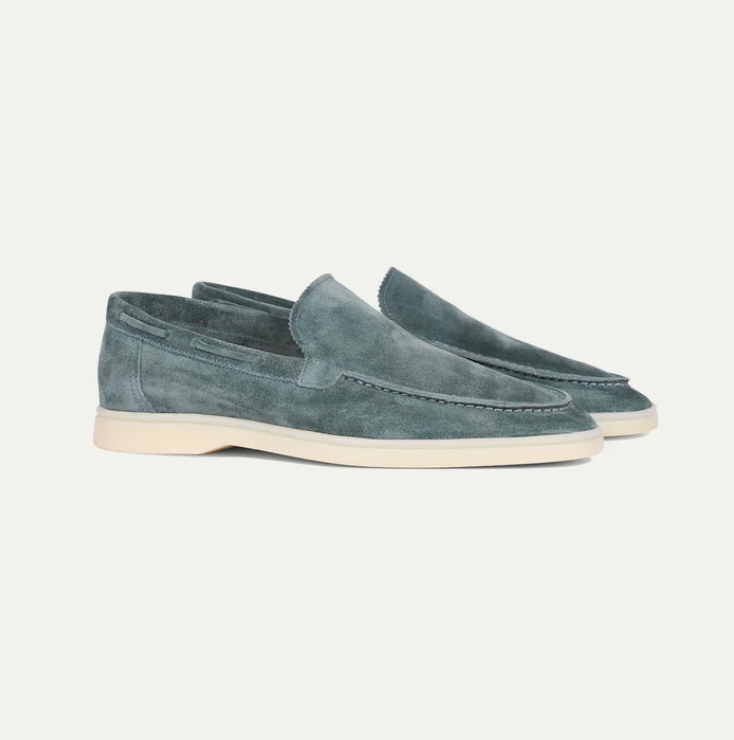LS | Men Smart Casual Slip On Shoes Lion Style