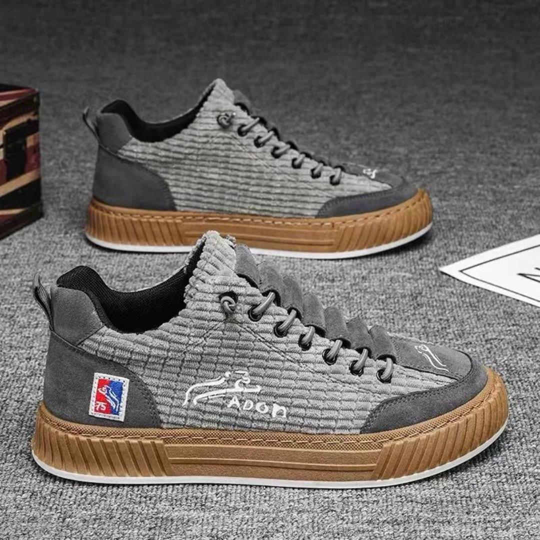 LS | Men Textured Casual Sneakers