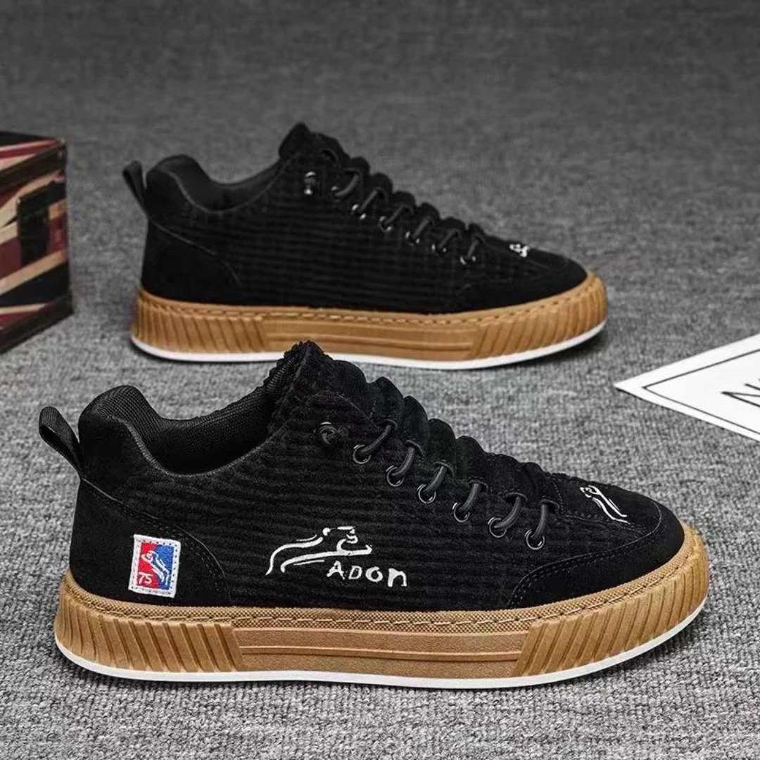 LS | Men Textured Casual Sneakers