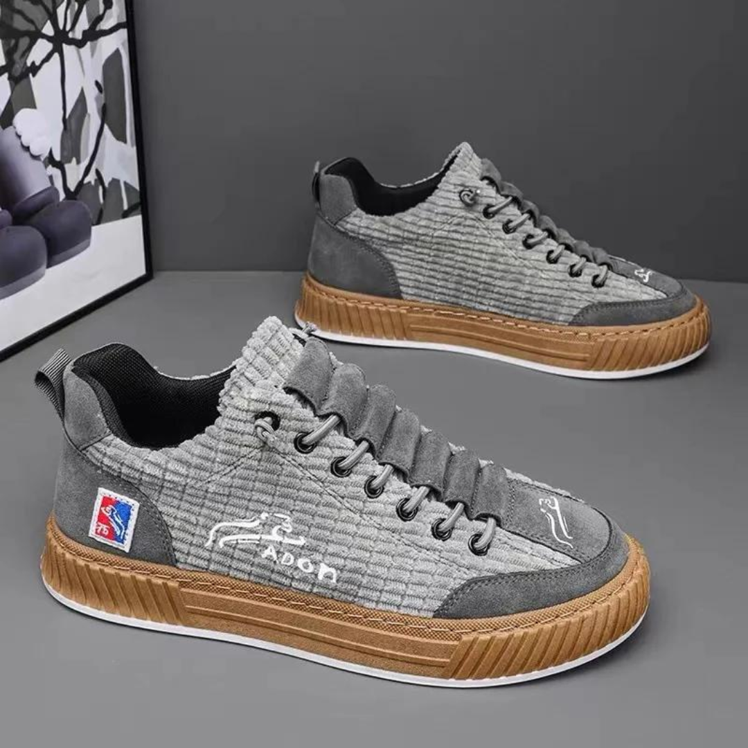 LS | Men Textured Casual Sneakers