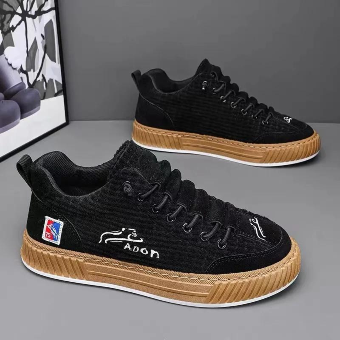 LS | Men Textured Casual Sneakers