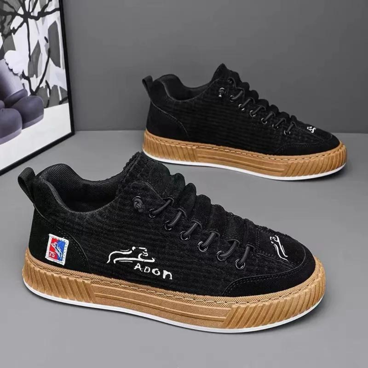 LS | Men Textured Casual Sneakers