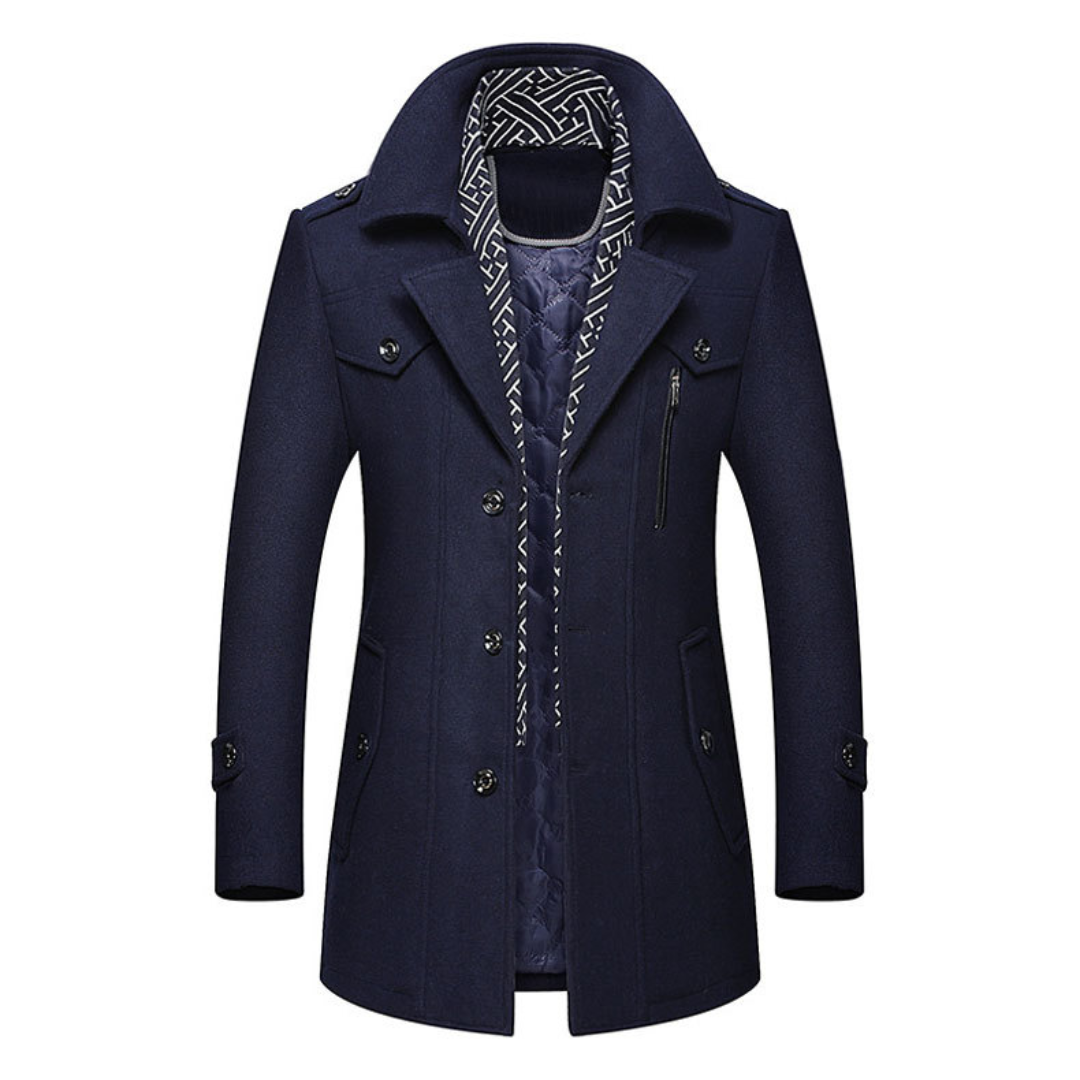 LS | Men’s Tailored Long Wool Coat